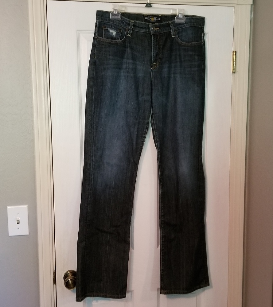 Extra Long Lucky Brand Jeans "Easy Riders"